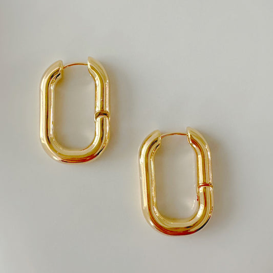 Veda Gold Hoops