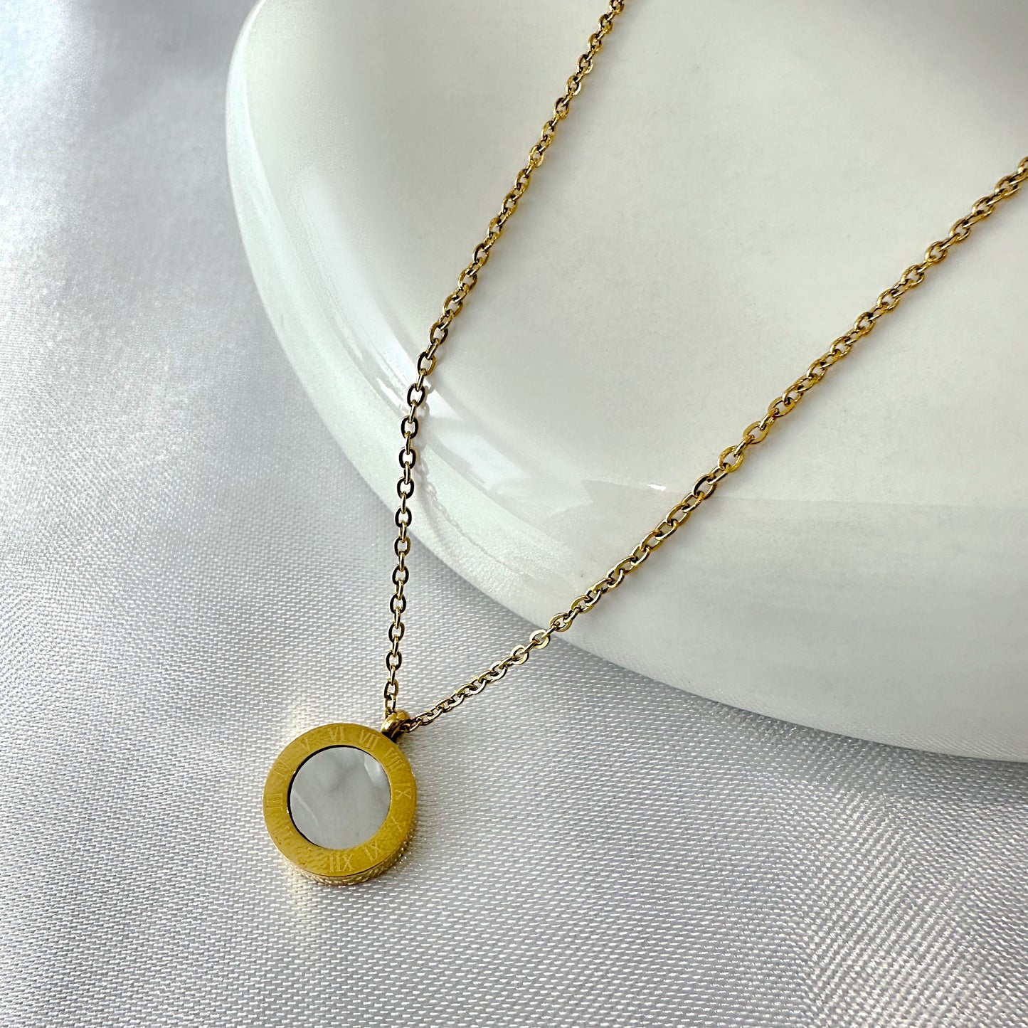 Dahlia Charm Necklace