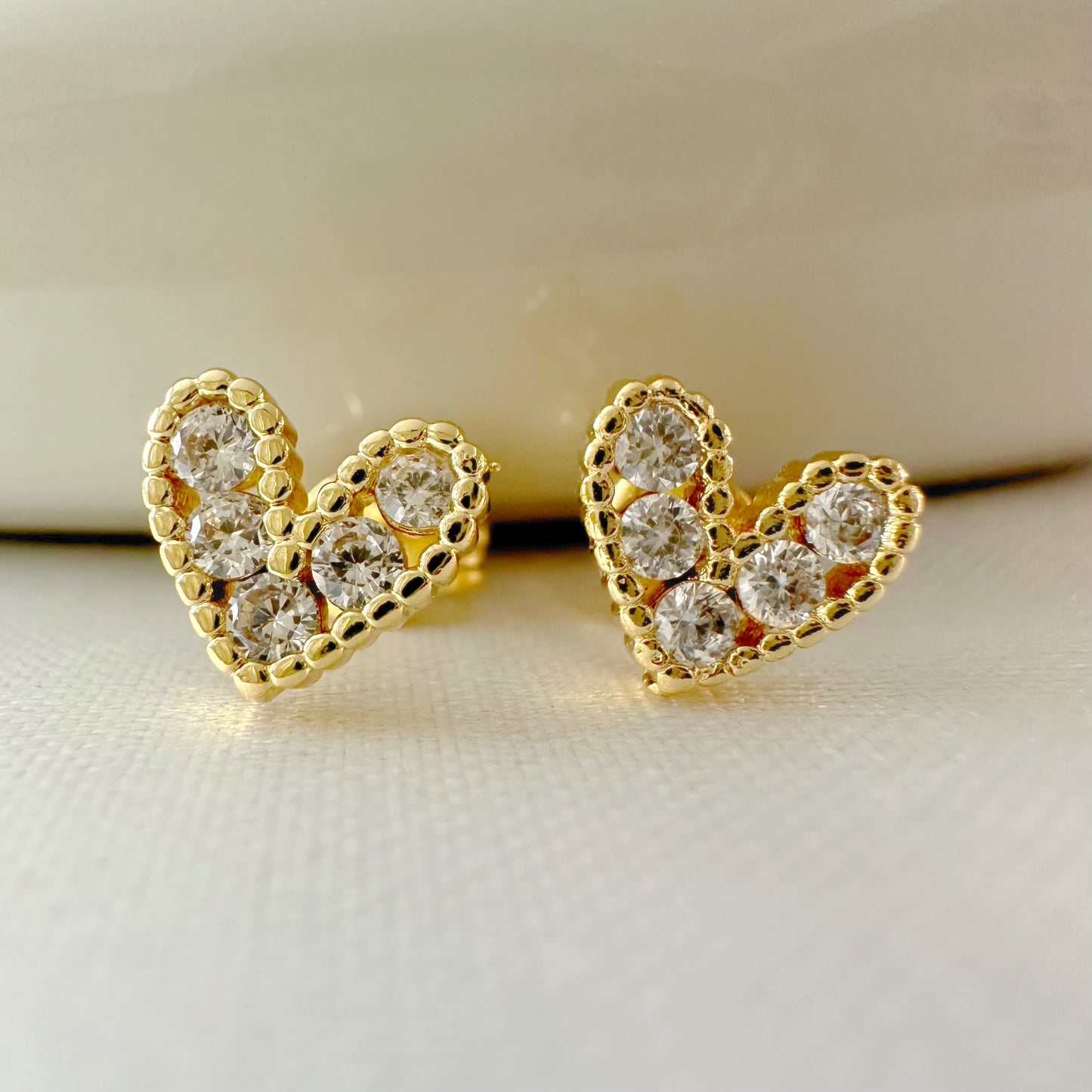 Lottie Heart Earrings