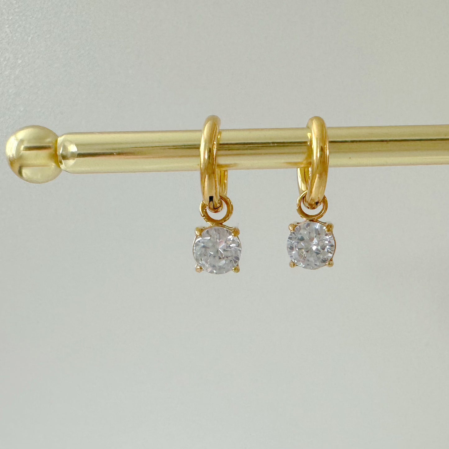 Clara Charm Hoops