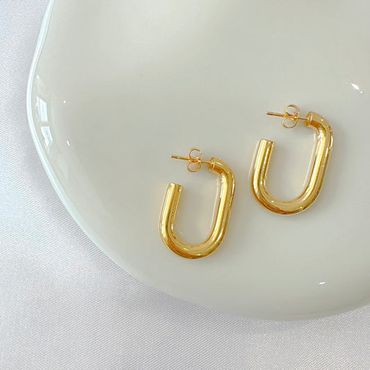 Mabel Gold Hoops