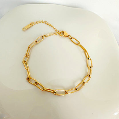 Paperclip Chain Bracelet