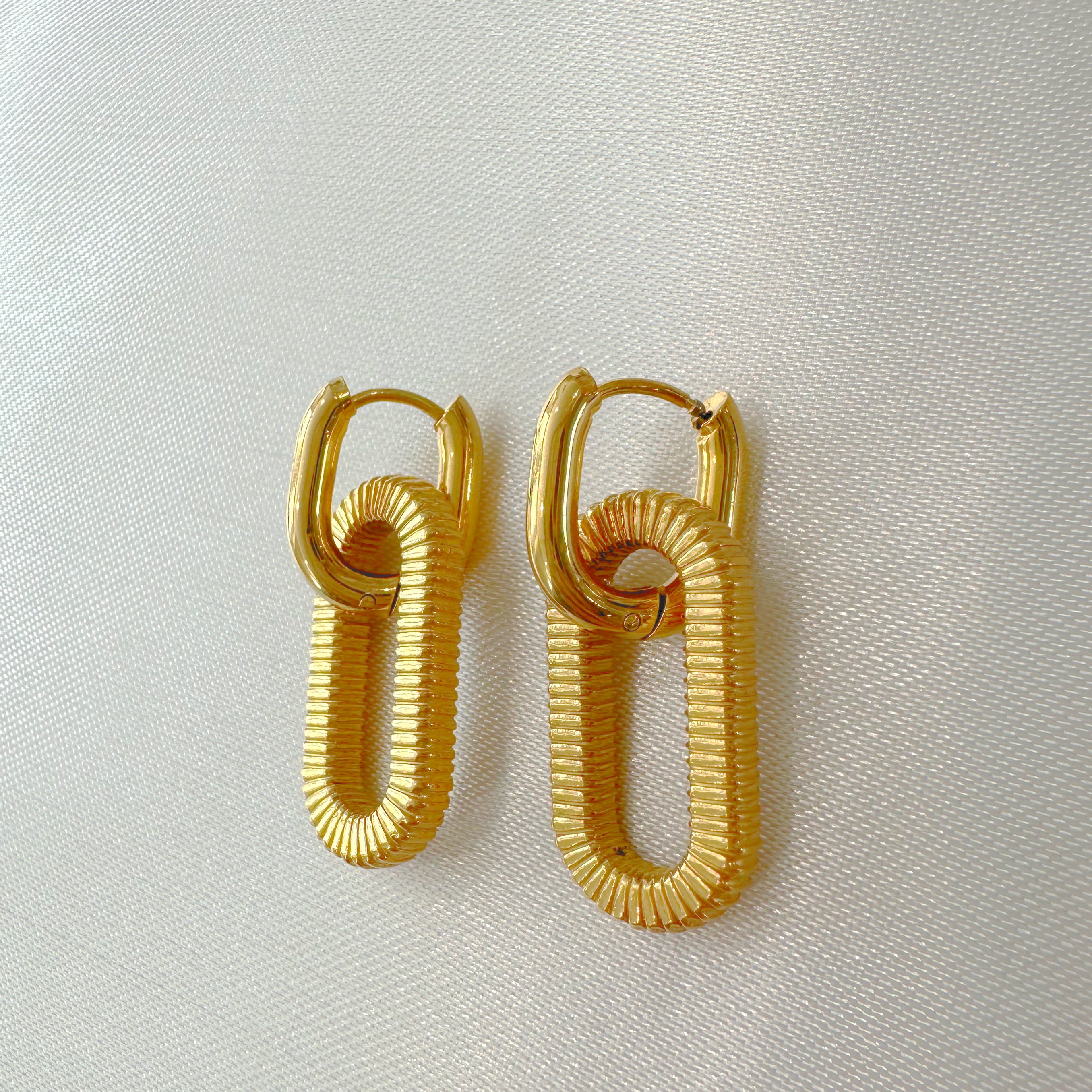 Archie Gold Hoops – Pure