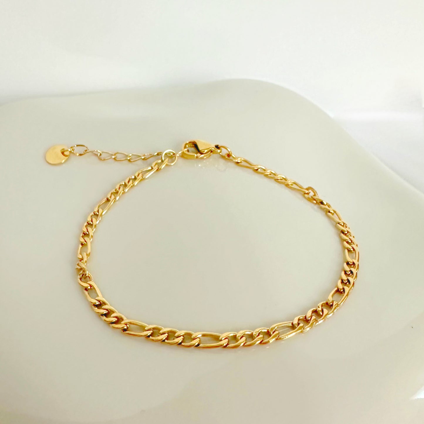 Figaro Chain Bracelet