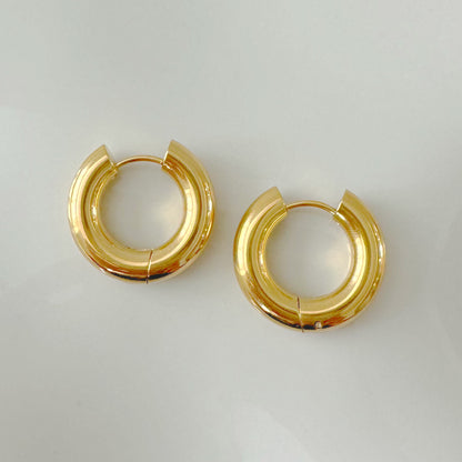 Frankie Gold Hoops