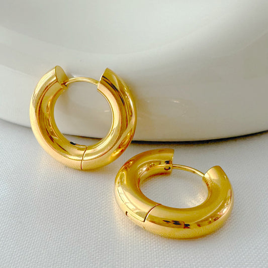 Frankie Gold Hoops