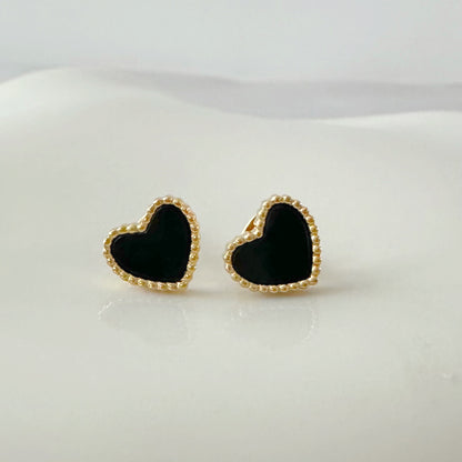 Heart Stud Earrings